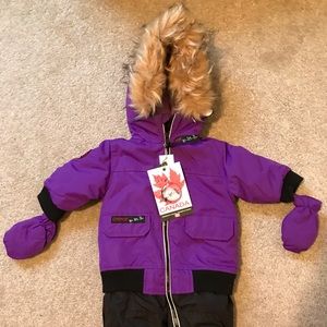 SOLD OFFSITE-NEW CANADA GEAR SNOWSUIT Use in-10 D
